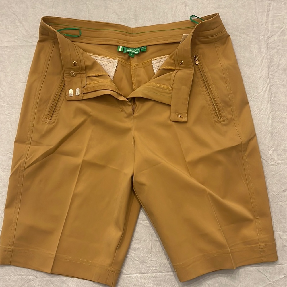 Tail Tech Performance Khaki Athletic Shorts - image 3